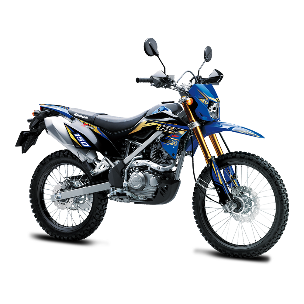 Kawasaki Extreme KLX150 Motor Bike - 150CC - Blue