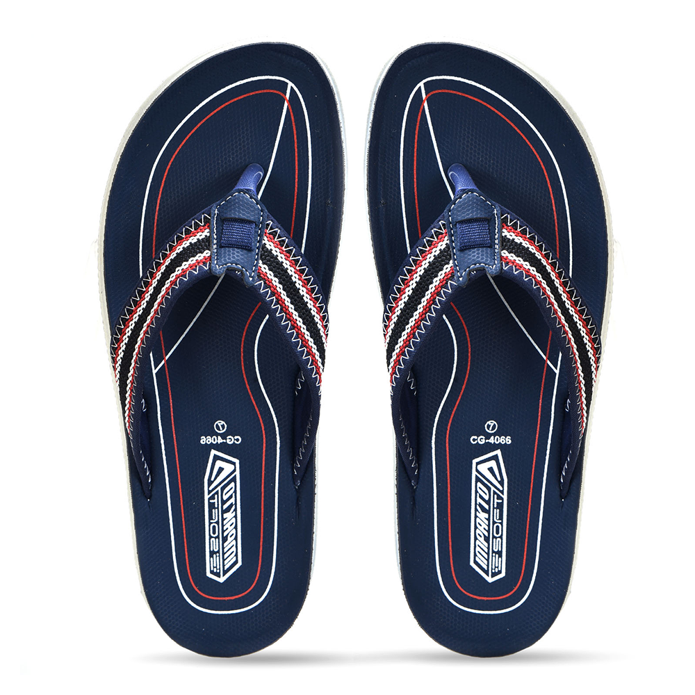 Ajanta Impakto Lycra Sandal For Men - Blue - CG 4066