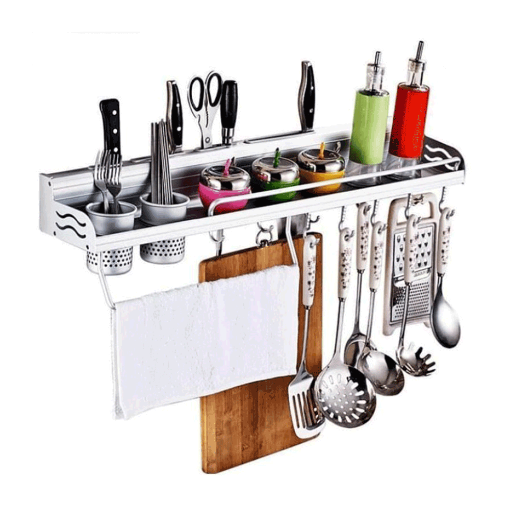 Aluminium Multipurpose Kitchen Utensils Holder