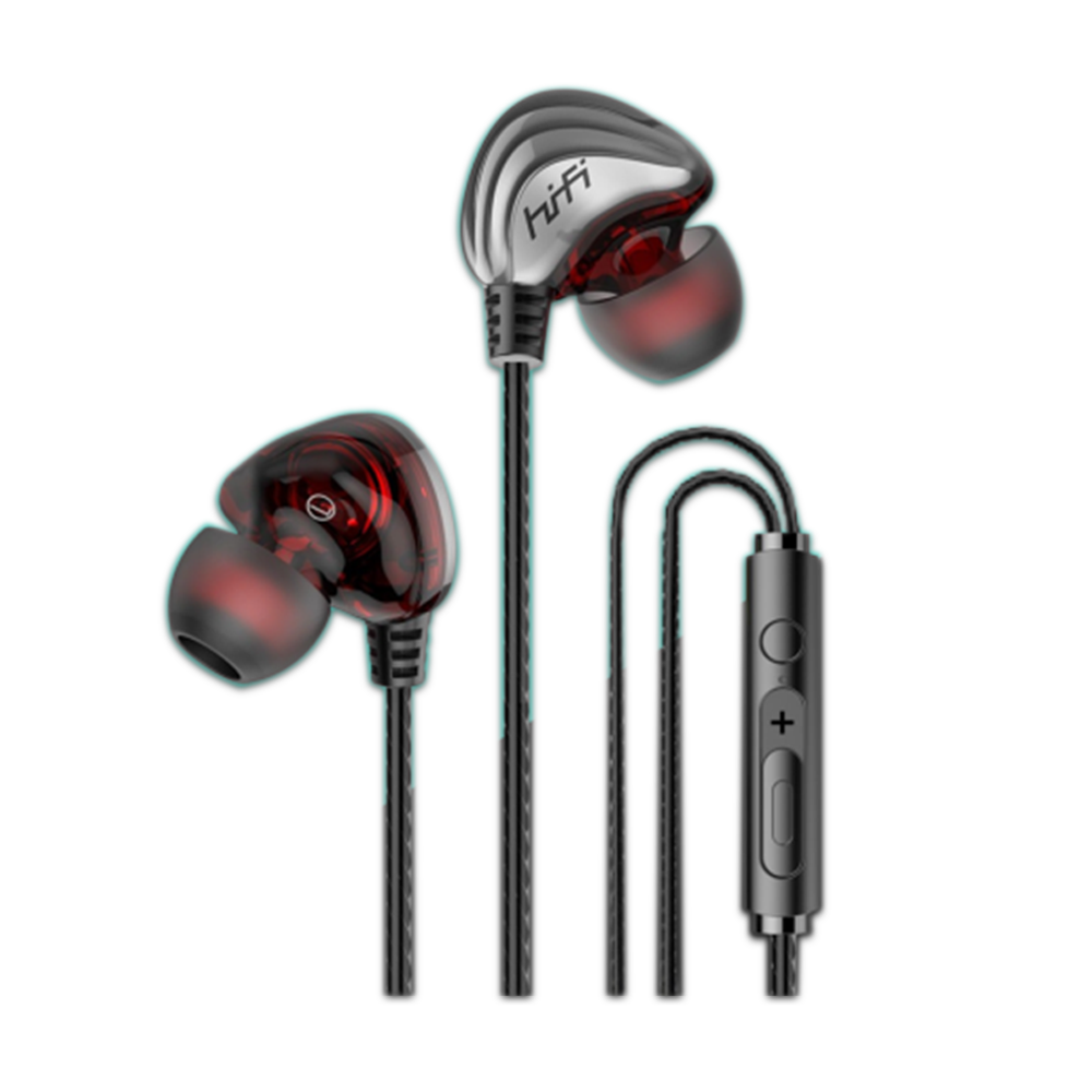 GEEOO Best X15 Plus Earphone - Black