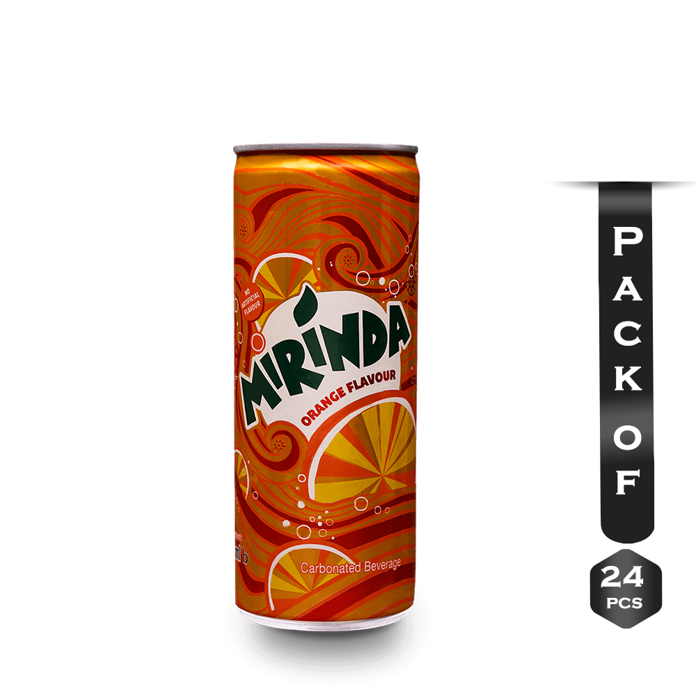 Pack Of 24pcs Mirinda Orange Can - 24*250ml