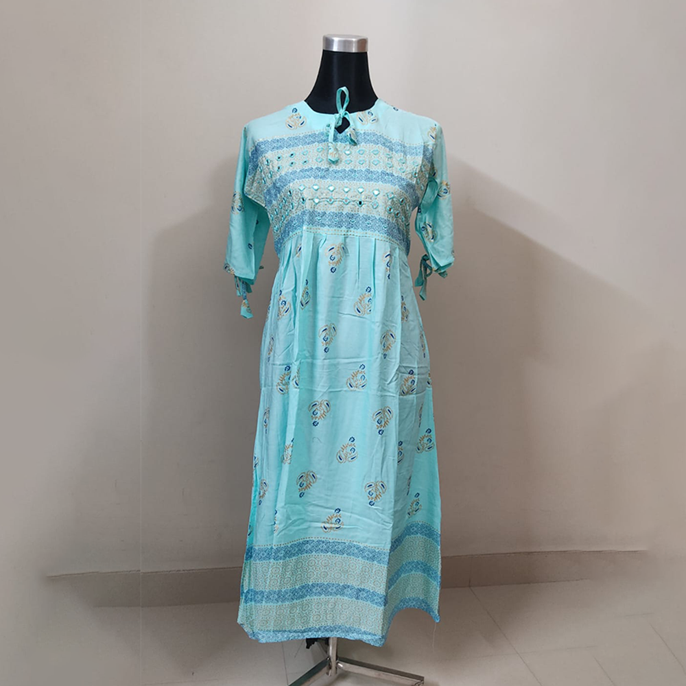 Lenin cotton outlet kurtis