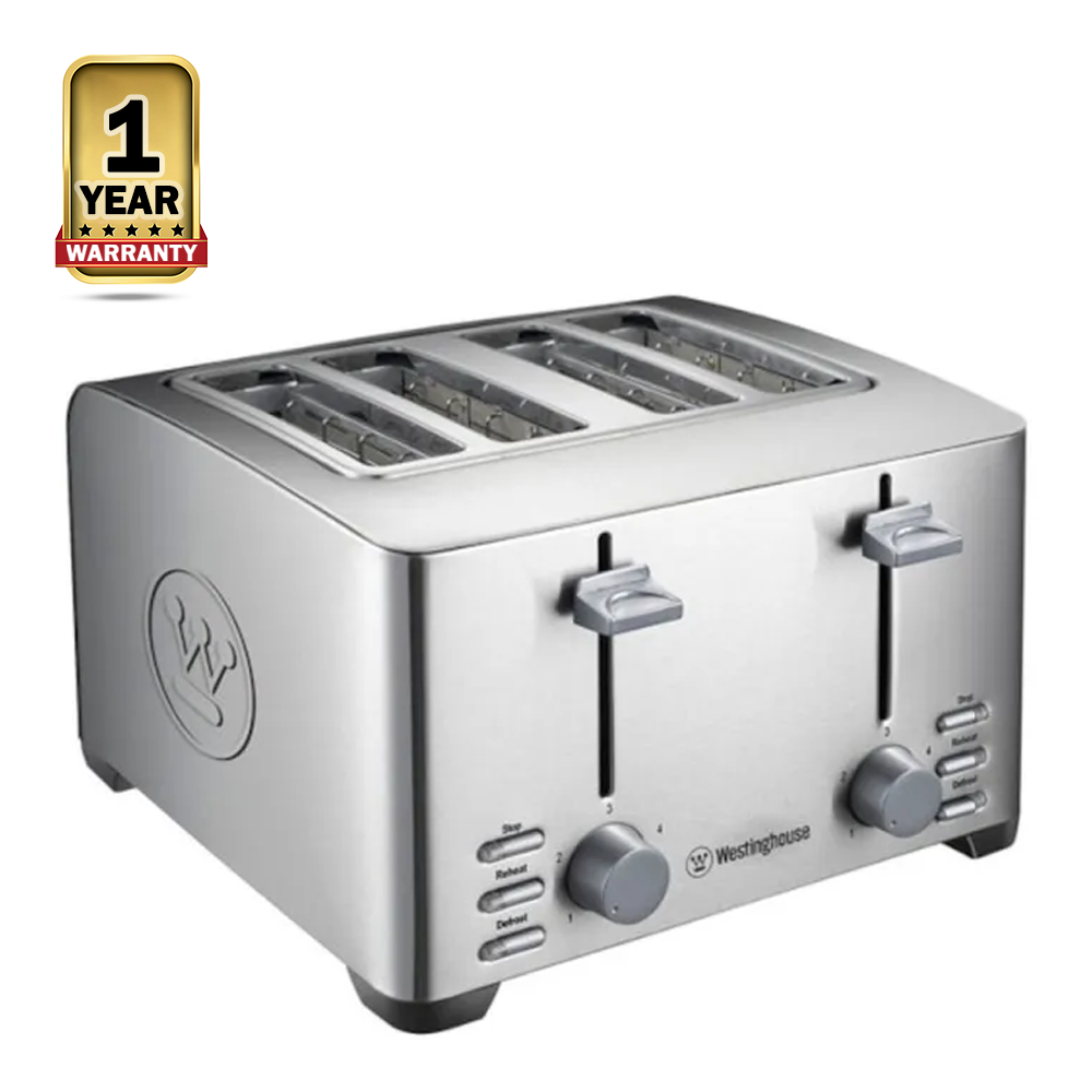 Westinghouse WKTT3012 Compact 4 Slice Toaster - Grey