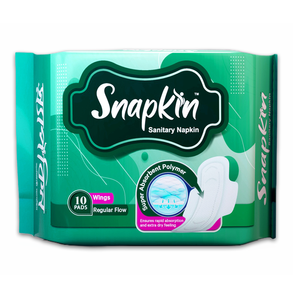 Snapkin Sanitary Napkin - 10 Pads - RF