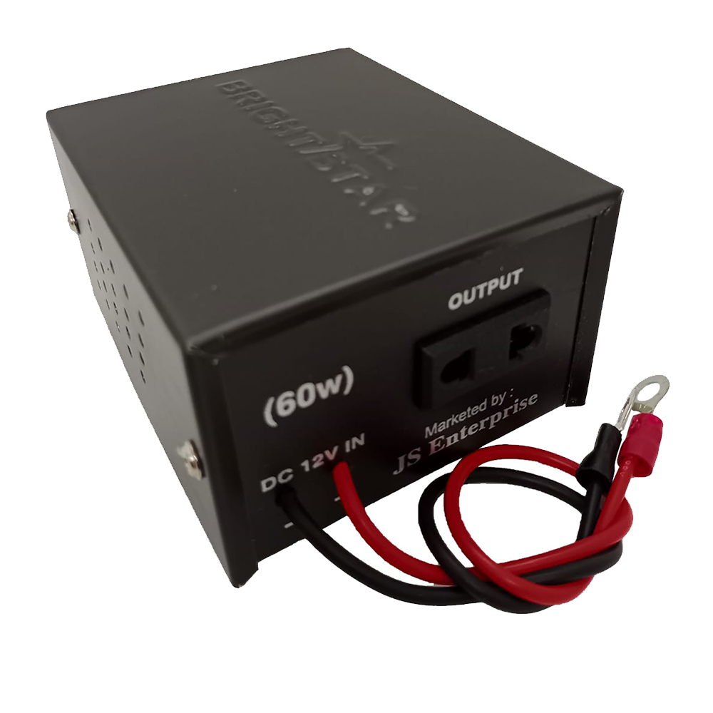 Brightstar DC Converter - 60 Watt - Black