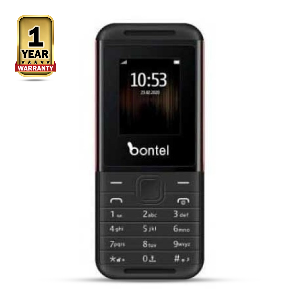 Bontel 5310 Dual Sim First Charging Phone - Black