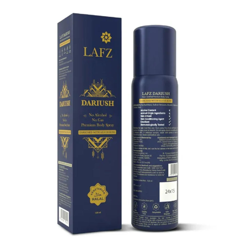 LAFZ Dariush Body Spray For Men - 120ml