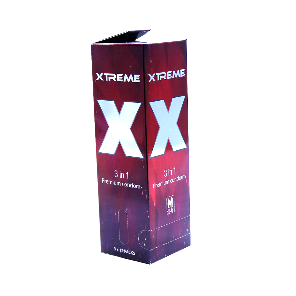 Xtreme 3 in 1 Premium Condom - Full Box - 36pcs