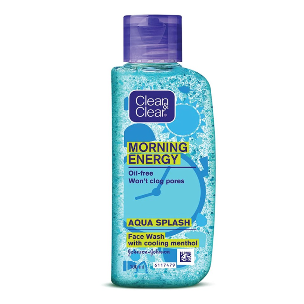 Clean and Clear Morning Energy Aqua Splash Face Wash - 100ml - 79609320