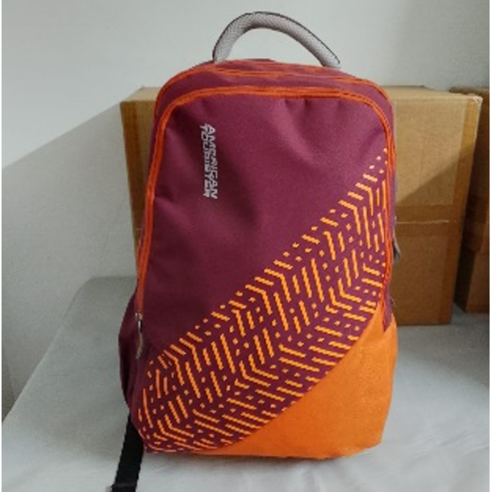 American Tourister  Polyester Fabrics Backpack - Multicolor