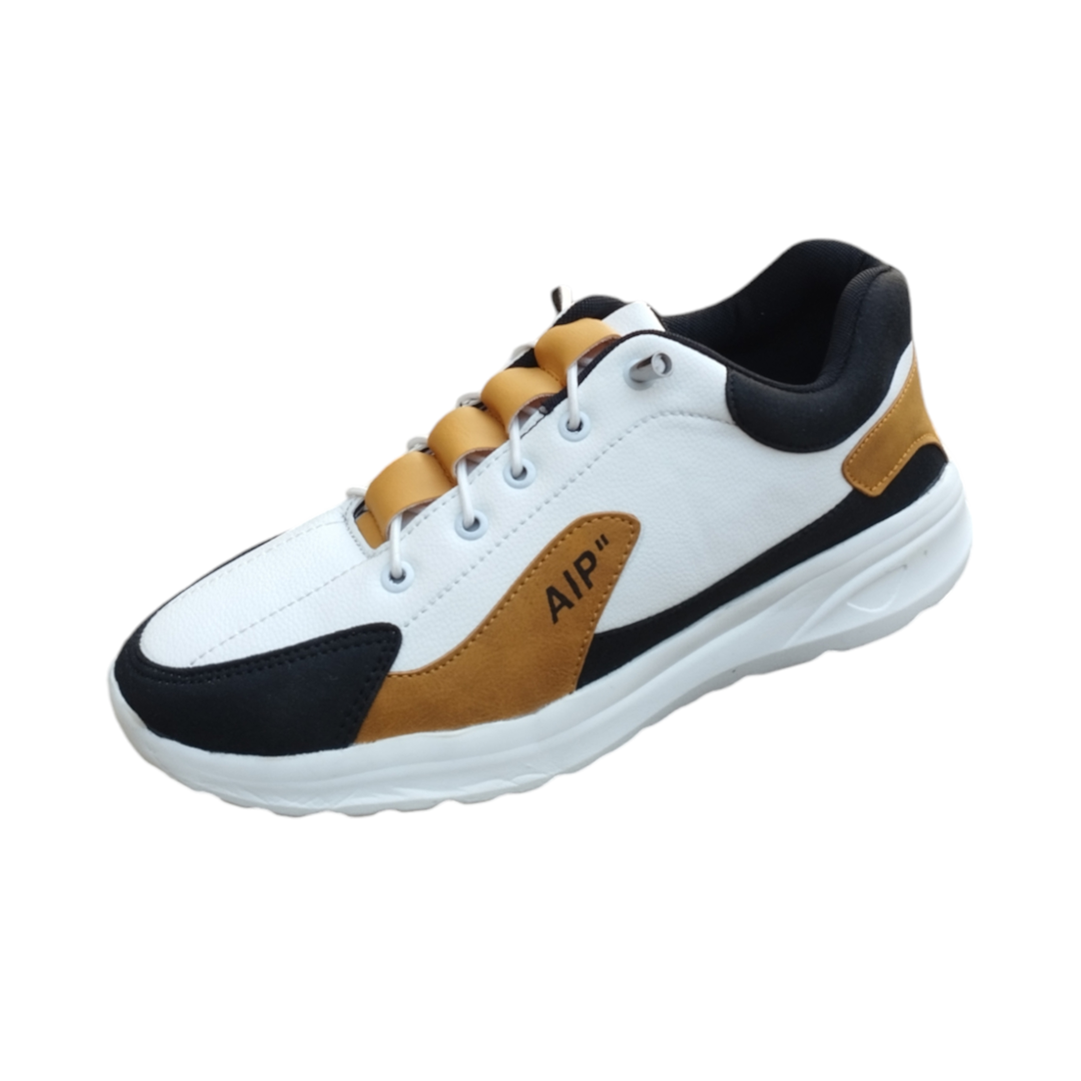 Artificial Leather Trendy Sneakers For Men - Multicolor - SF013