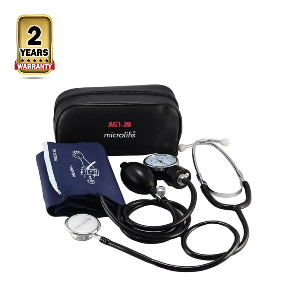 Microlife AG1-20 Manual Blood Pressure Device With Quality Stethoscope