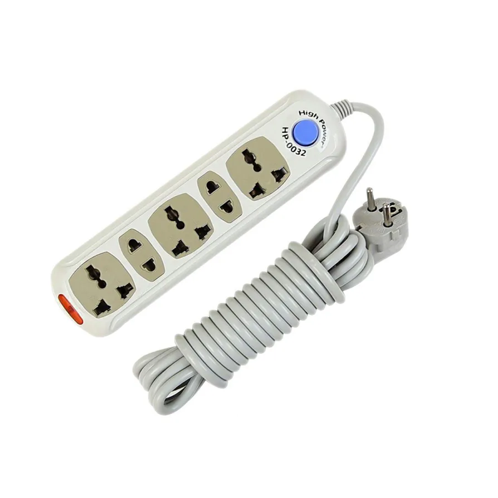 High Power HP-0032 5 Gang Socket Exclusive Multiplug - 5 Meter