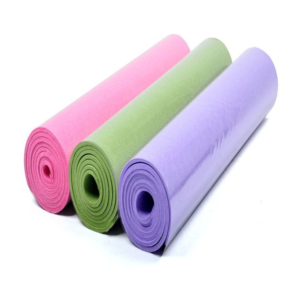 Big Hand Wash Only Eco Friendly Yoga Mat Thermoplastic Elastomers 6mm