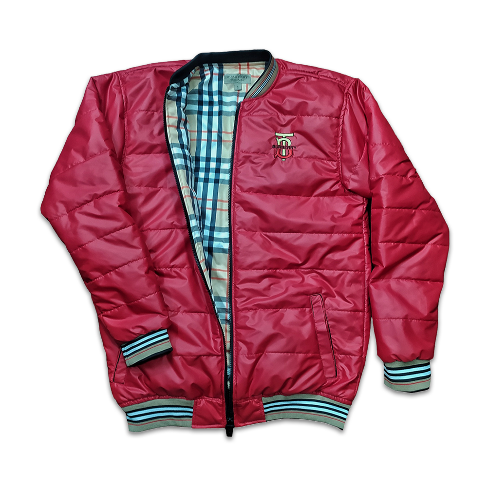 Burberry Moumpolish Taffeta Padding Jacket For Men - Red - BUPDJ -RD