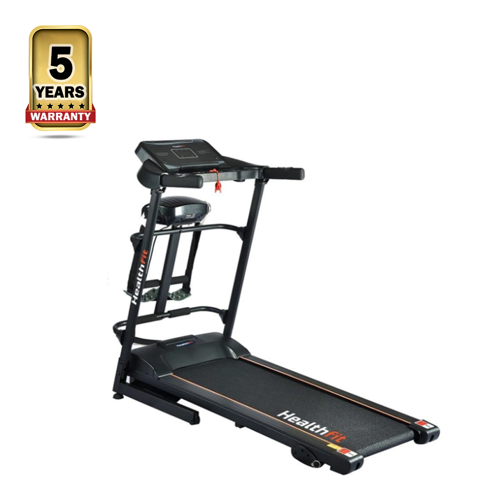 Healthfit HF-80DX Multi-function Foldable Motorized Treadmill - 2.5HP ...