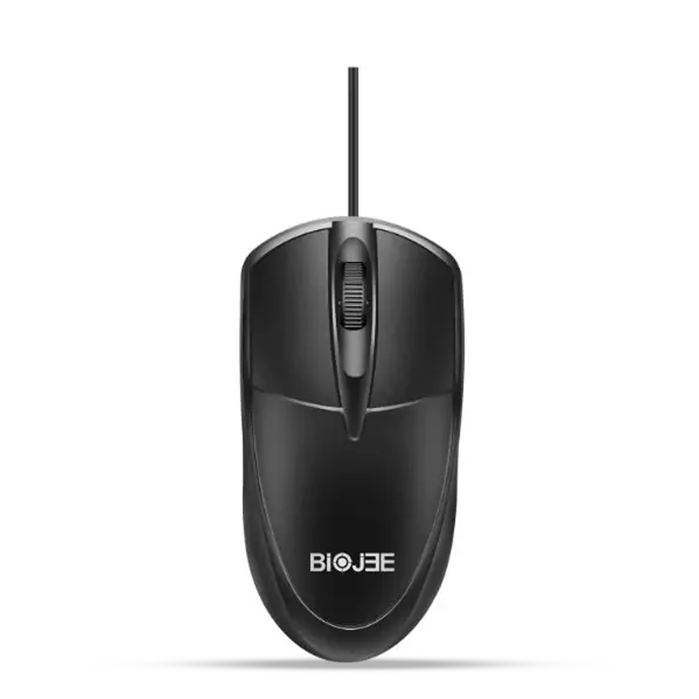 Biojee E100 USB Gaming Wired Mouse - Black