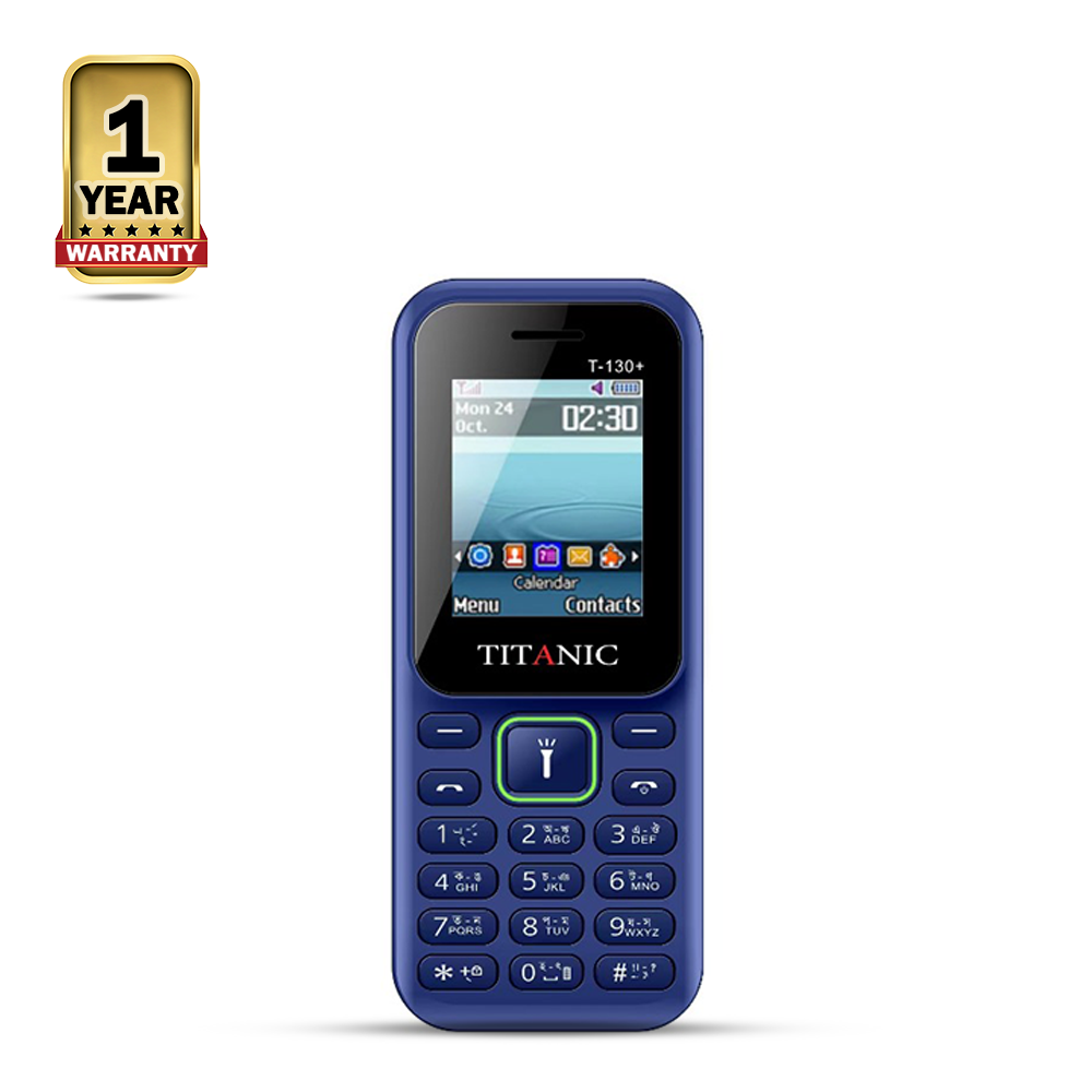 Titanic T-130 Plus Dual Sim Feature Phone