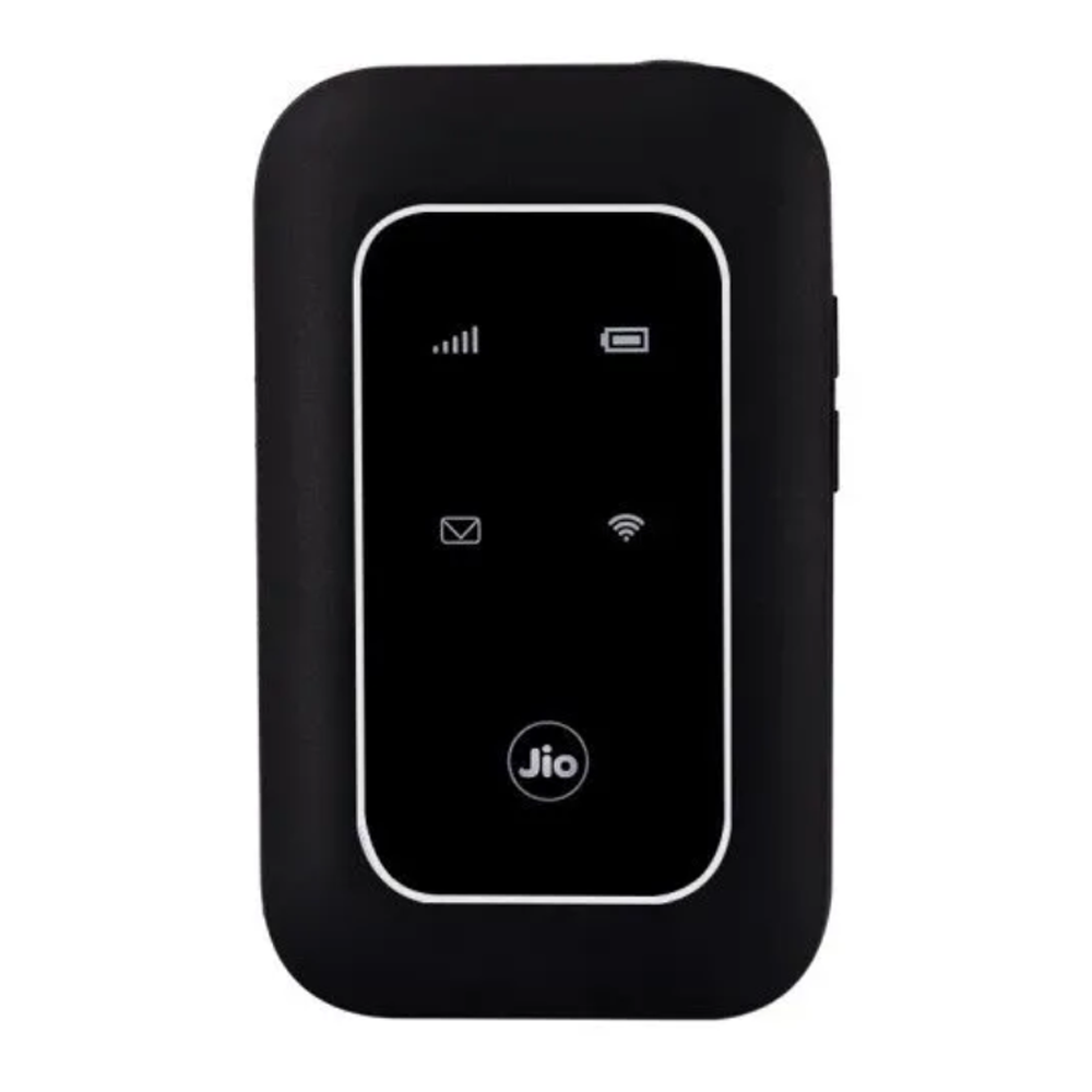 JioFi LTE-Advanced Mobile Hotspot Pocket Router - Black