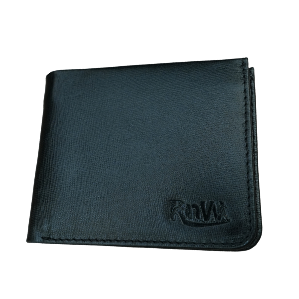 Rnw Leather BoatLuxe Wallet For men - Stripe Black Chocolate 