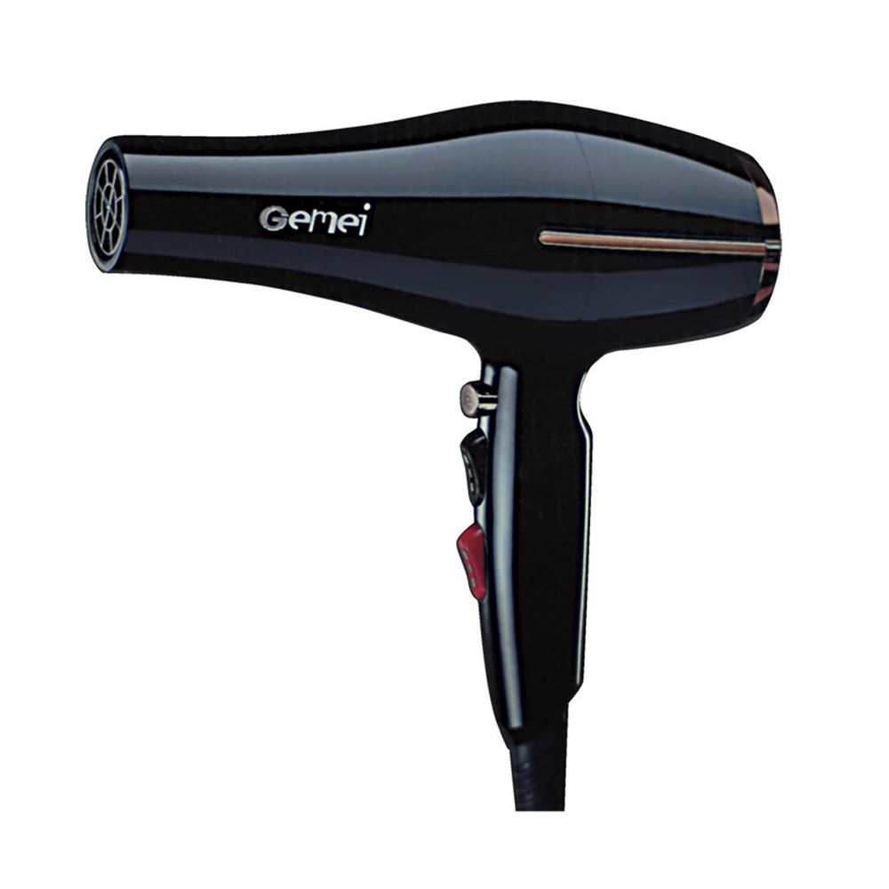 GEEMY GM-1780 Hair Dryer - Black