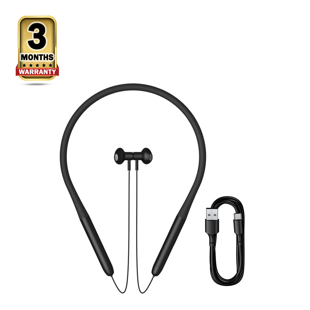 Baseus Bowie P1 Half In-ear Neckband Wireless Earphone - Black - NGPB000001