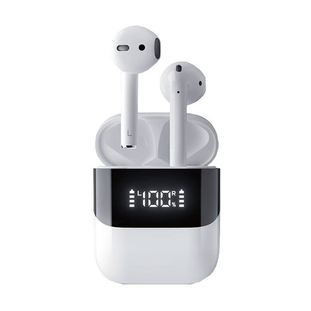 UIiSii GM20 PRO Earbud with Digital Charging Case - White