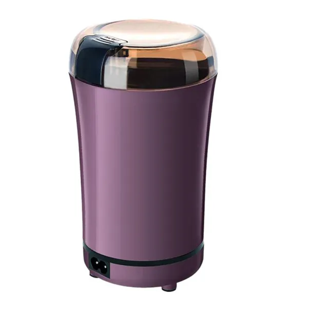 ABS Shell with 304 Stainless Steel Electric Spice Coffee Grinder - Grain Crusher - 50ml - Purple