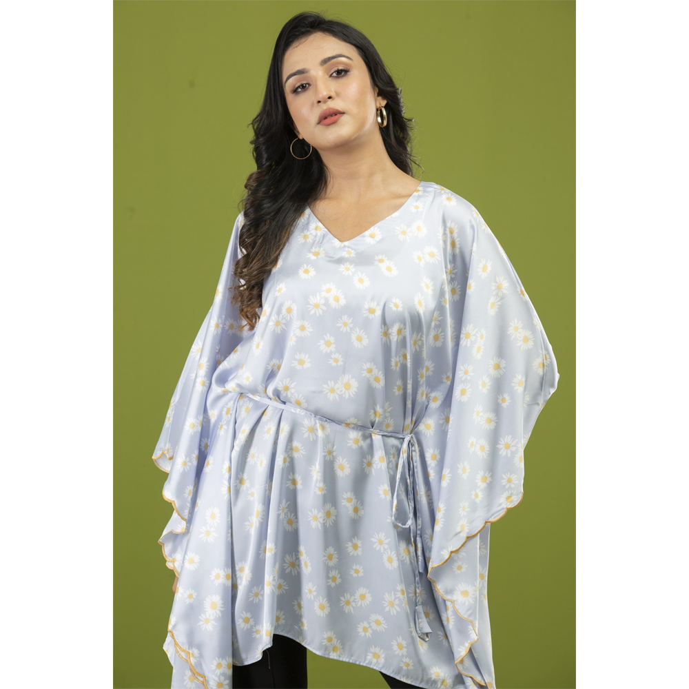 Fiona Cotton Kaftan for Women - Multicolor	- NK-005