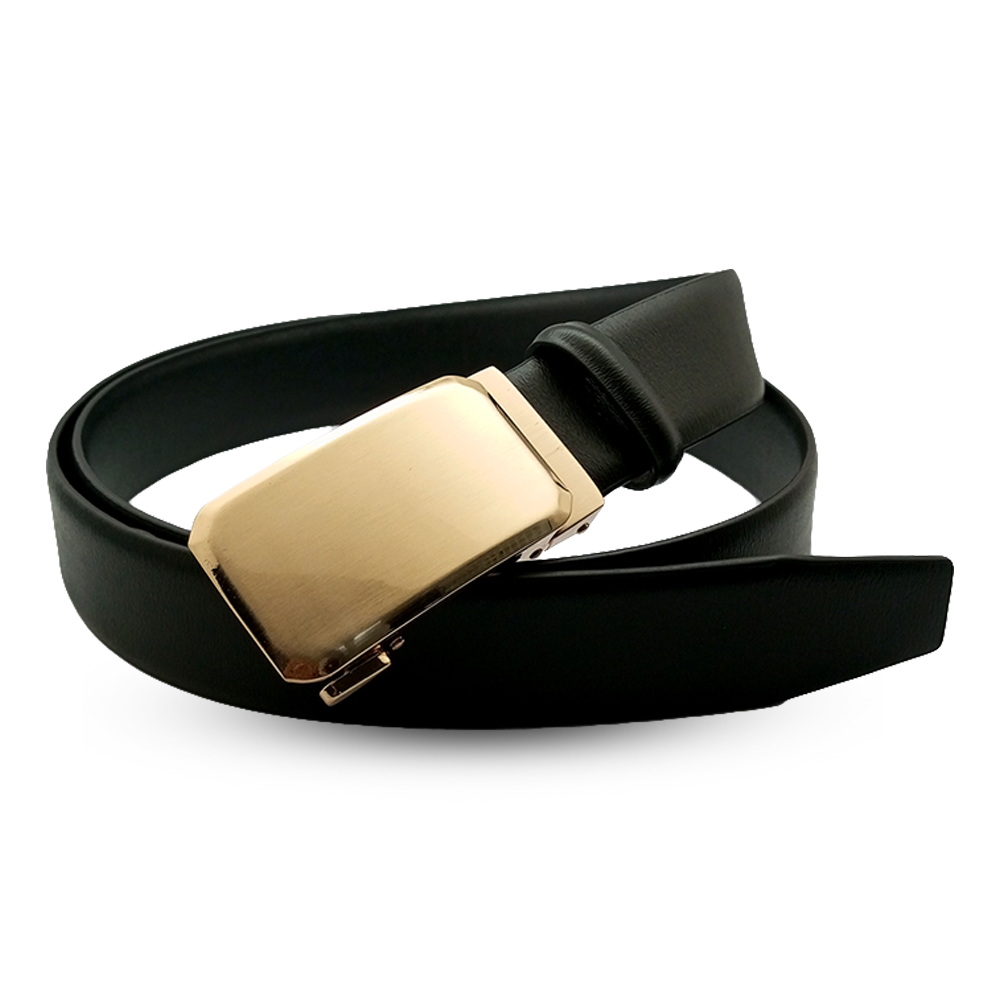 Leather Belt for Men - Black