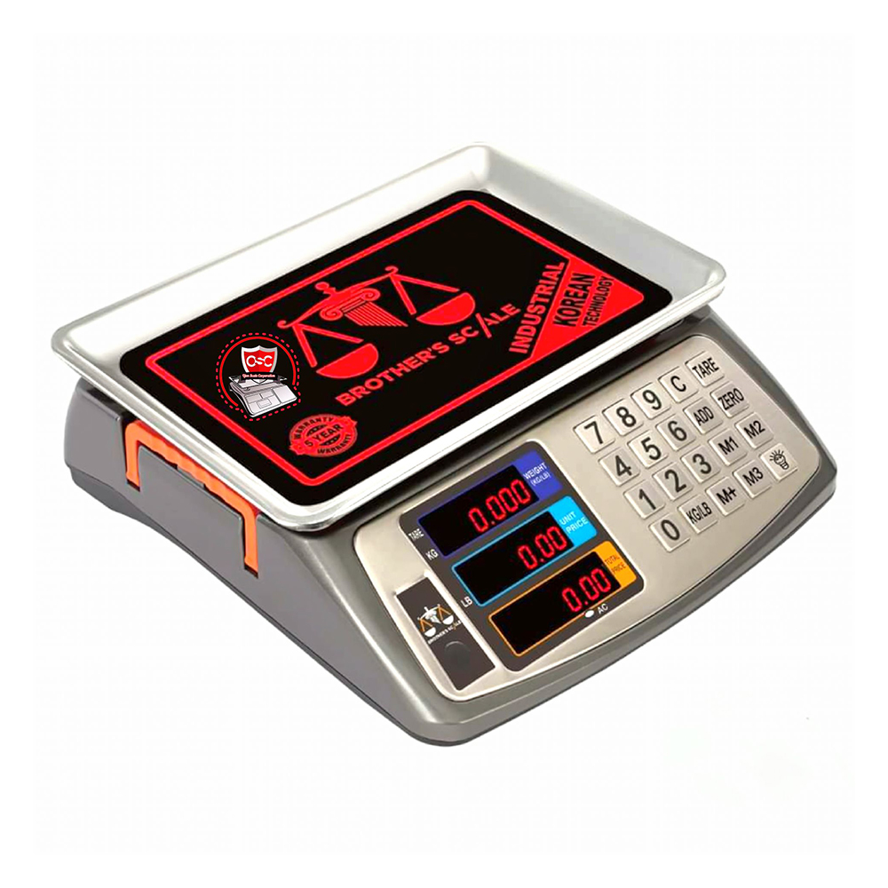 Brother'S Water Resistant Digital Weighing Scale - 40Kg