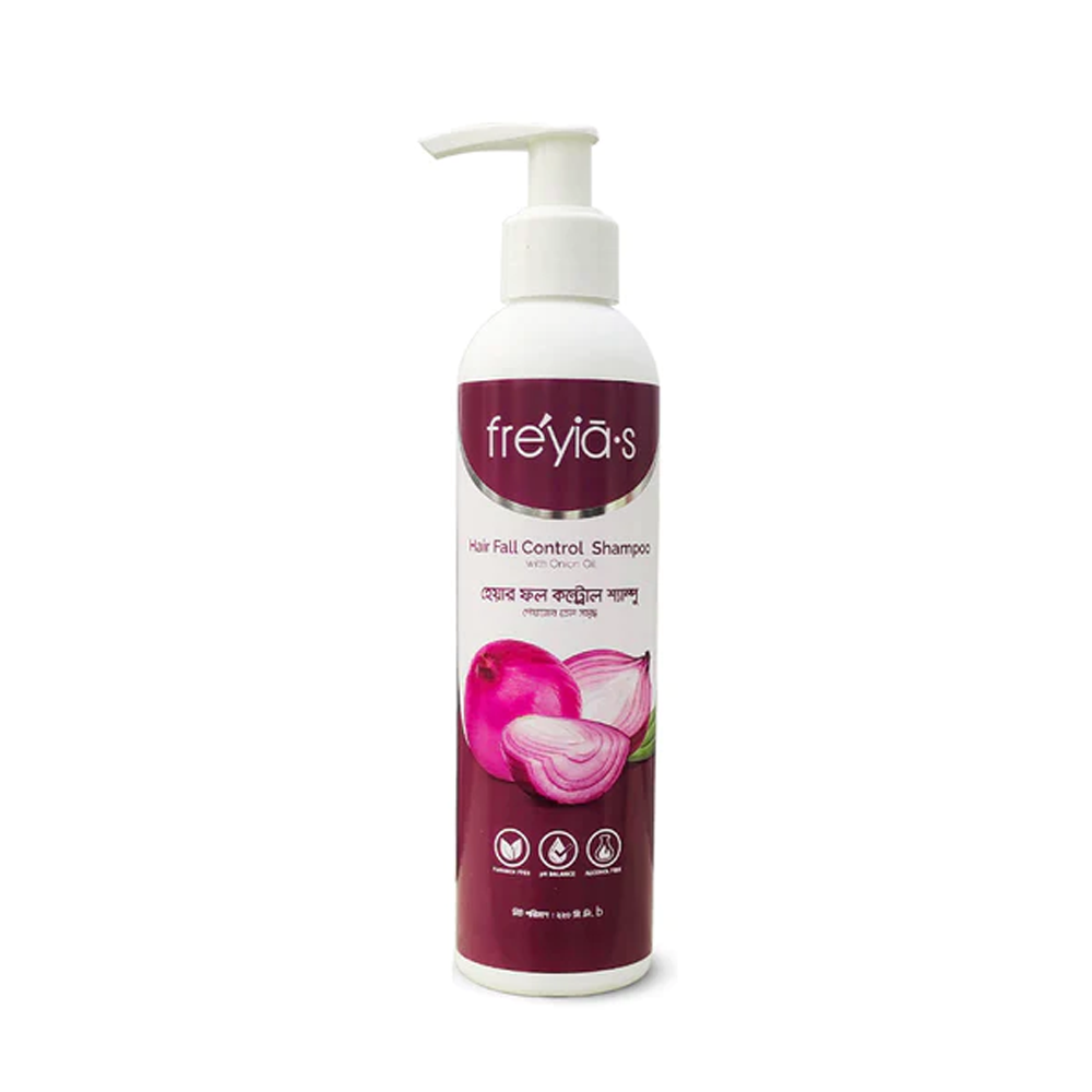  Freyias Hair Fall Control Shampoo with Onion Oil - 220ml 