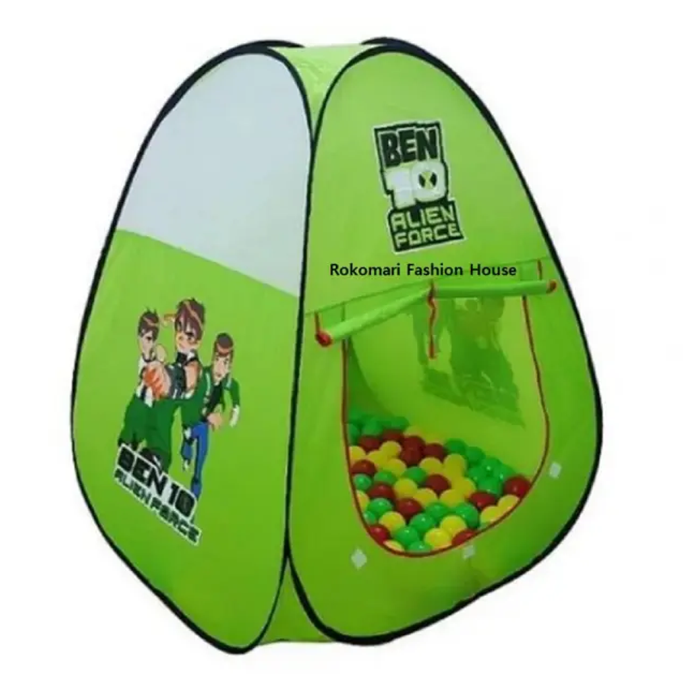 Ben 10 Tent House With 50 Pcs Ball - Green