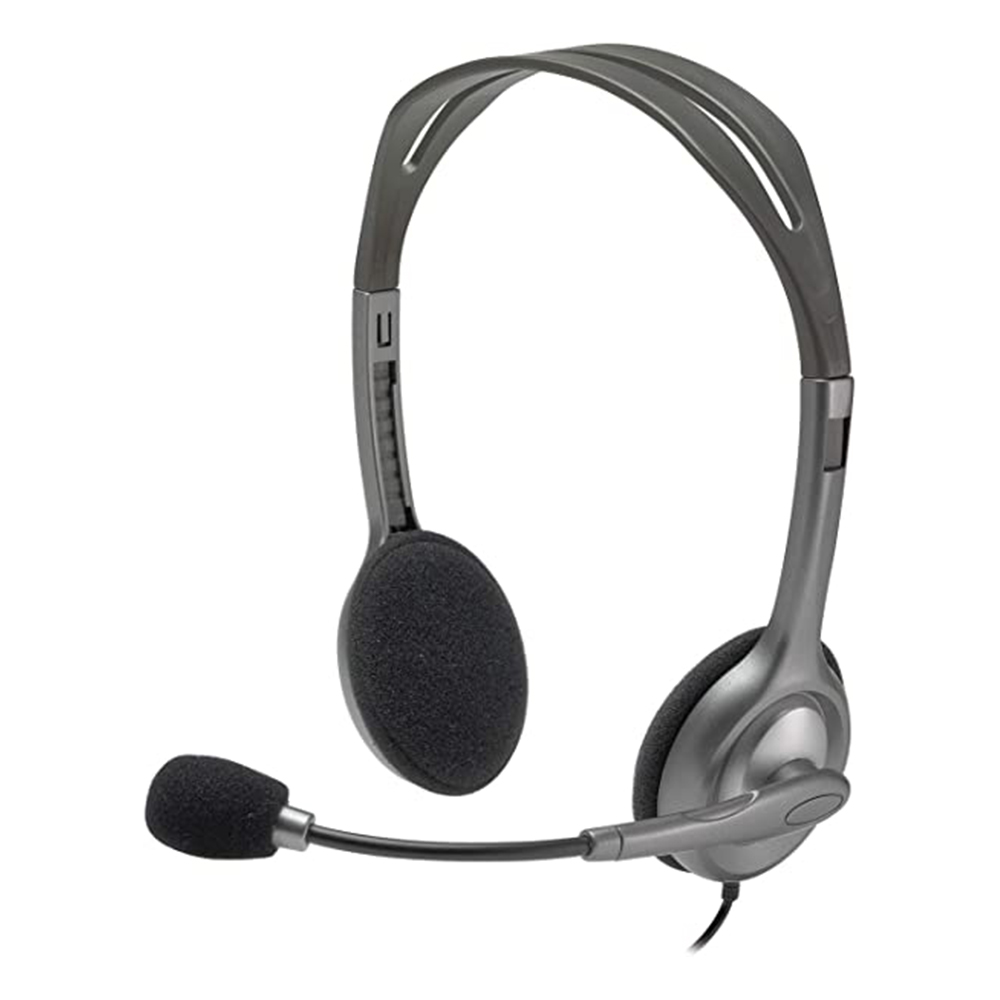 Logitech H110 STEREO Headset - Black
