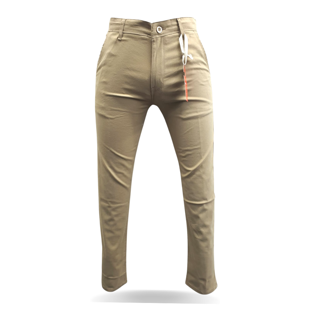 Cotton Twill Pant for Men - Twill-4006 - Khaki