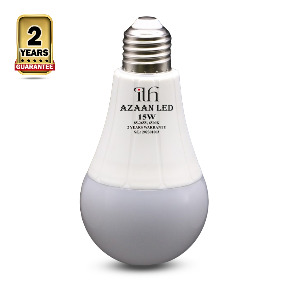 B22 White Pin Type LED Bulb - 15W