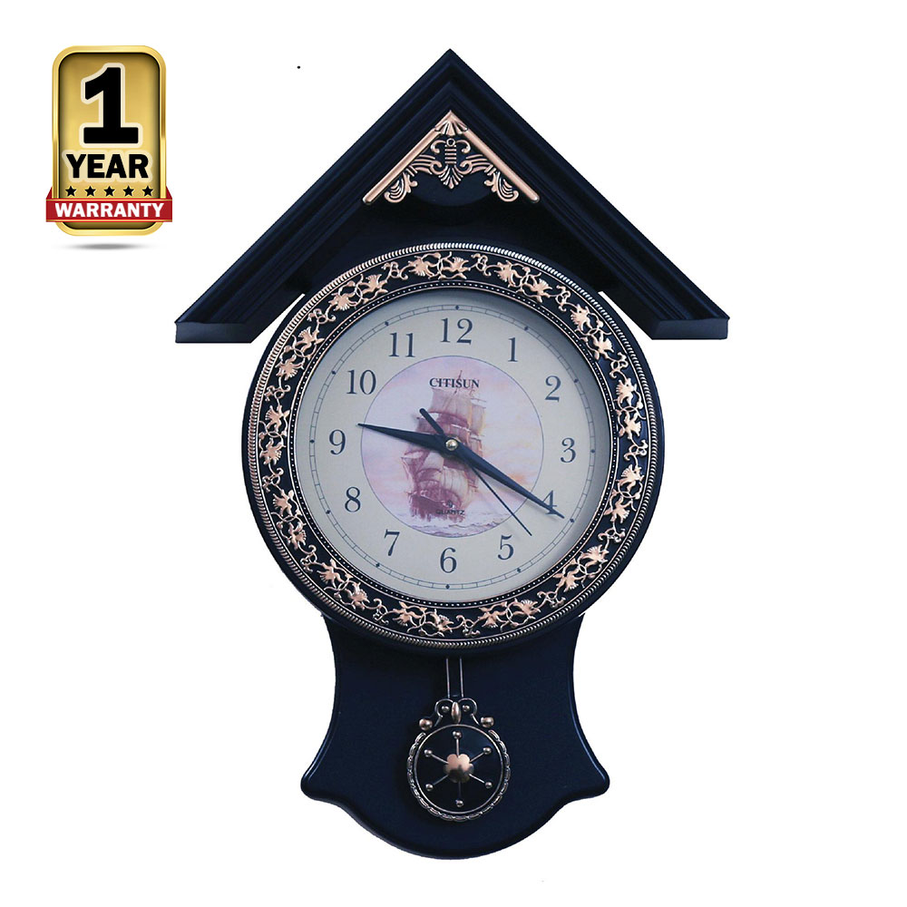 Citisun Wall Clock - Black - Citisun 48/P