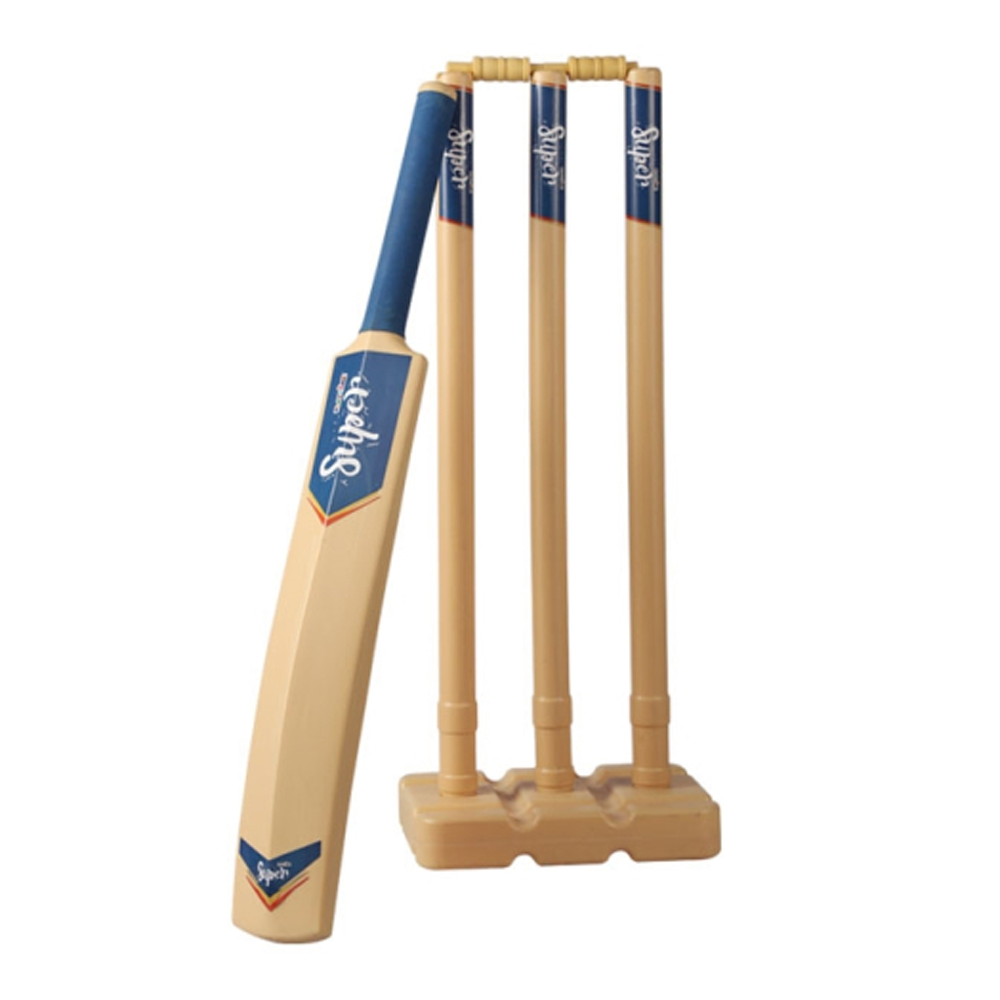 RFL Playtime Toys Super Cricket Set Wooden 820655