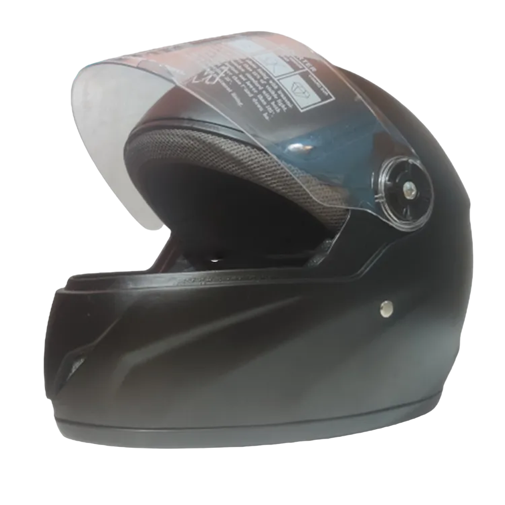 SFM Full Face Bike Helmet - Black