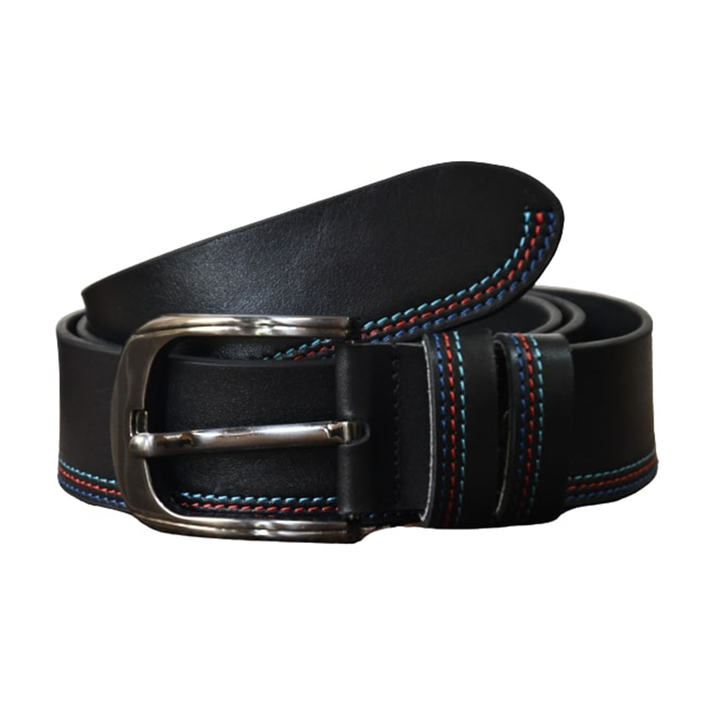 Loretta Leather Belt For Men - LLB - 0052 - Black