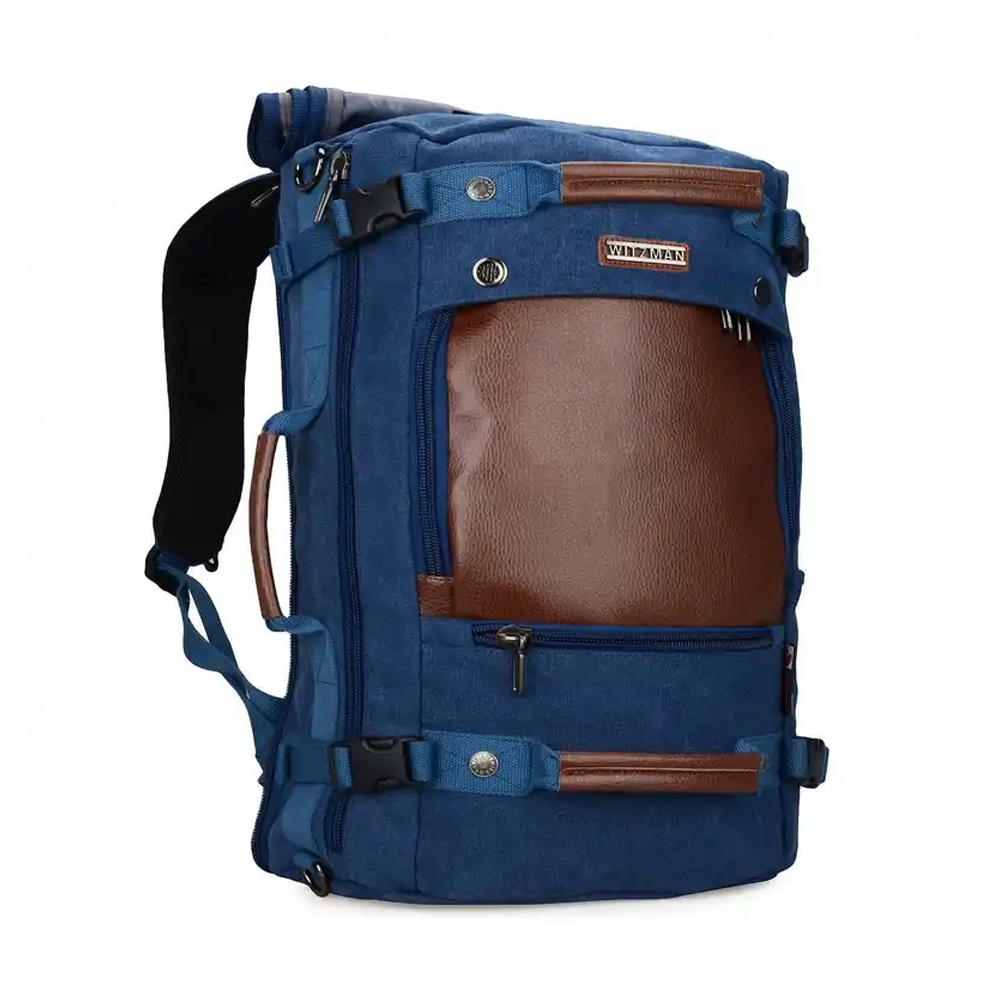 Witzman Men's Travel Backpack for Men - Blue