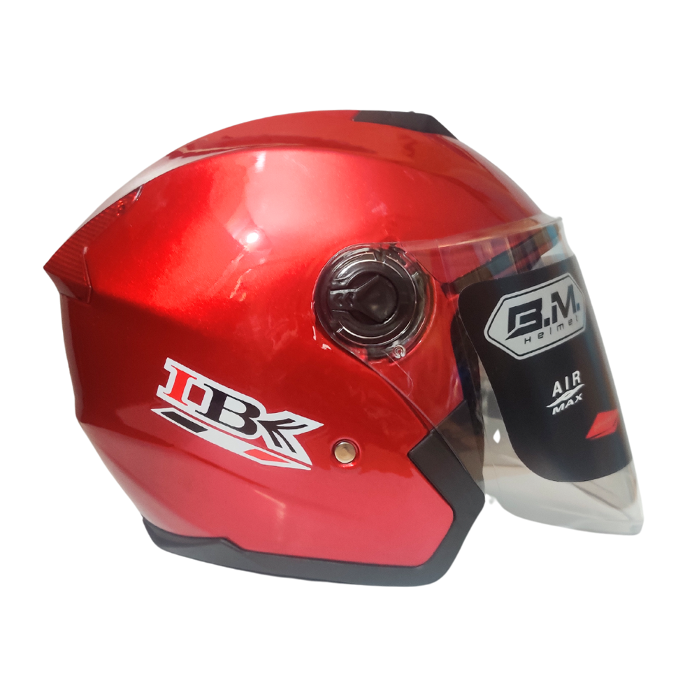 IBK 603 Half Face Bike Helmet - Red