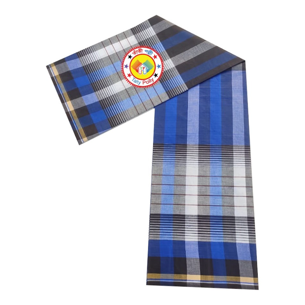 Taty Polly Cotton Lungi For Men - Multicolor - S.T-05