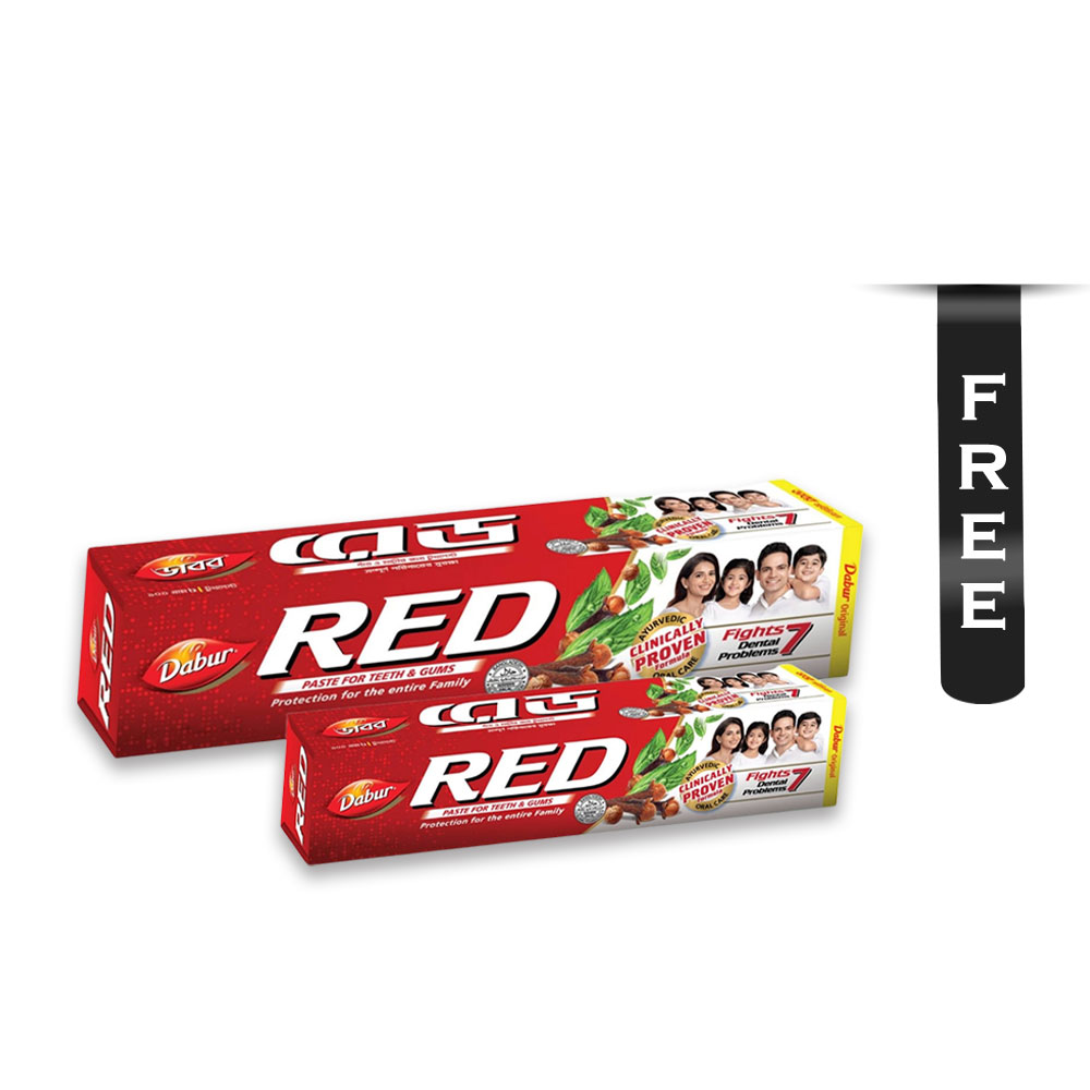 Buy Dabur Red Toothpaste - 200gm Get 100gm Free