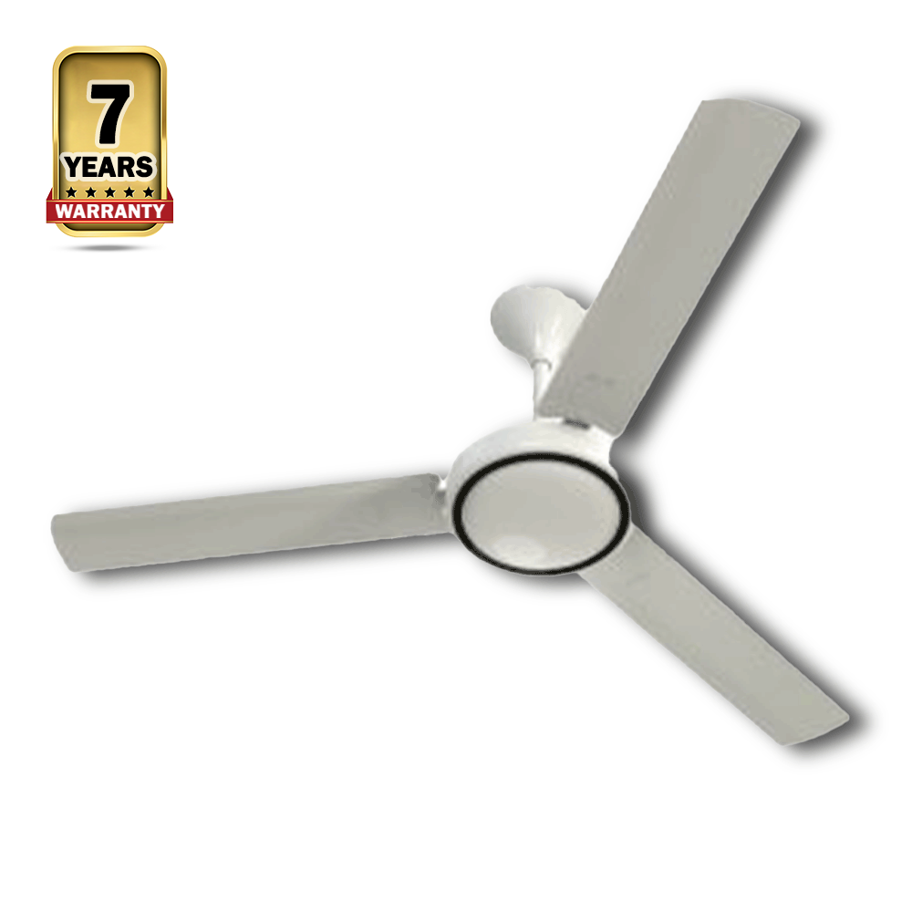 Conion Delta Smart Sweep Ceiling Fan - 56 Inch - Shiny Cream