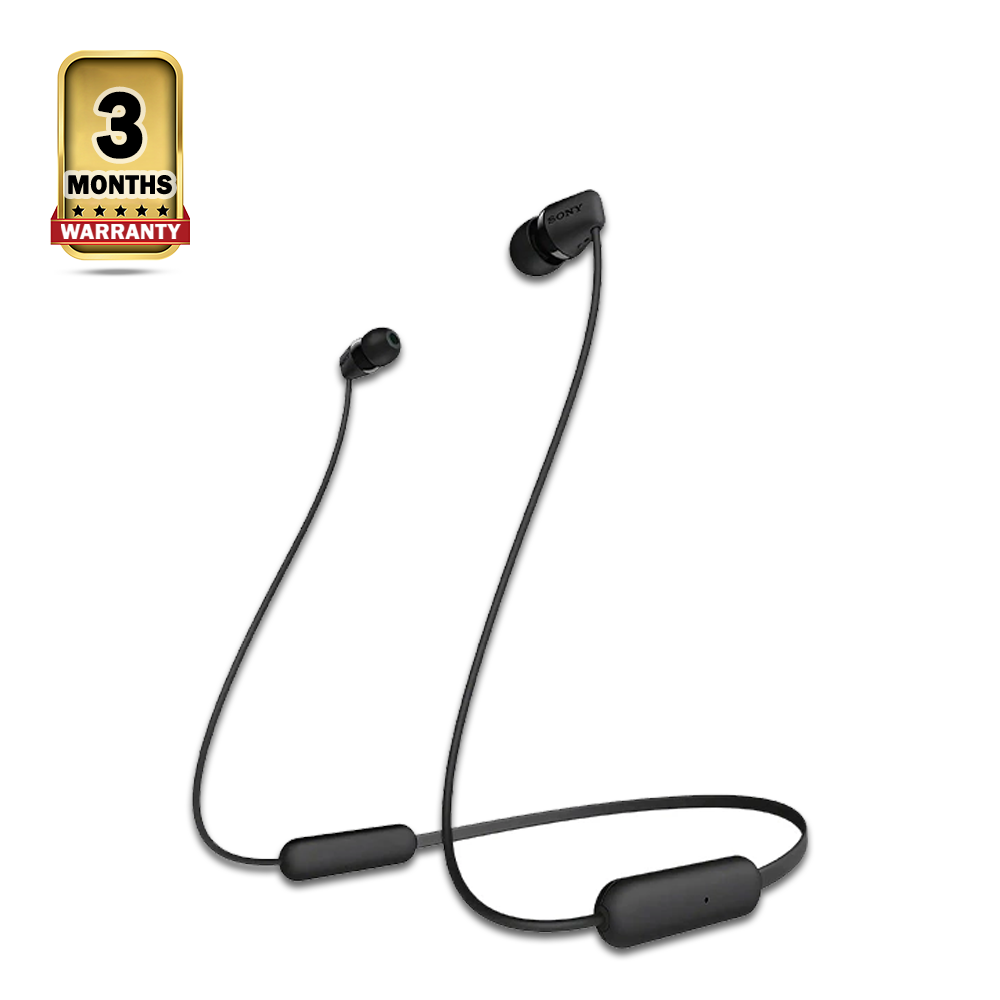 SONY WI-C200 Wireless Neckband Headphone - Black 