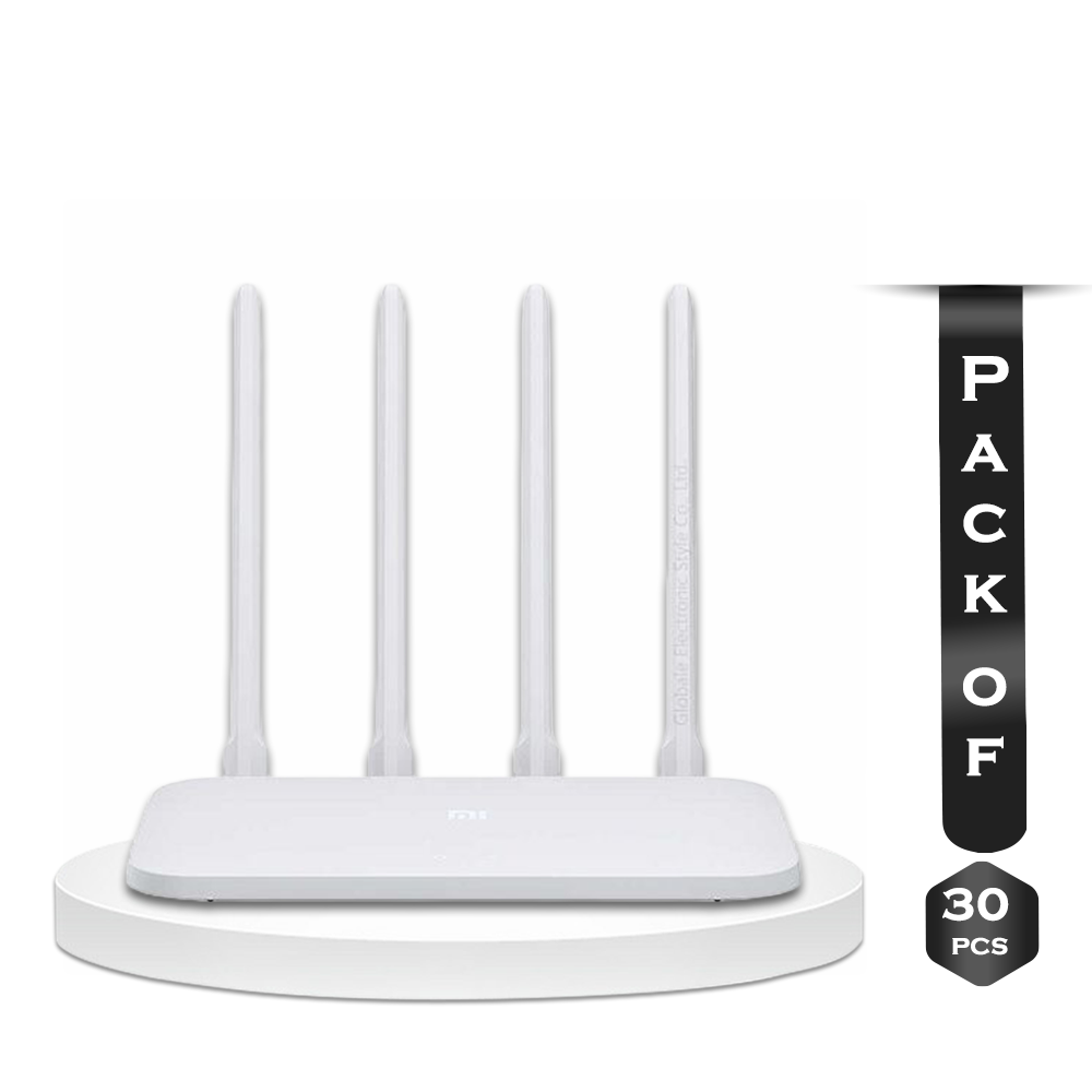 Pack Of 30 Pcs Mi 4C Router 300 MBps - White