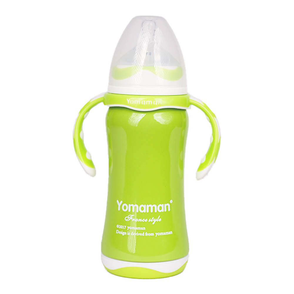 Proclean Charming Feeder Bottle - 260ml - Green - FB-1695