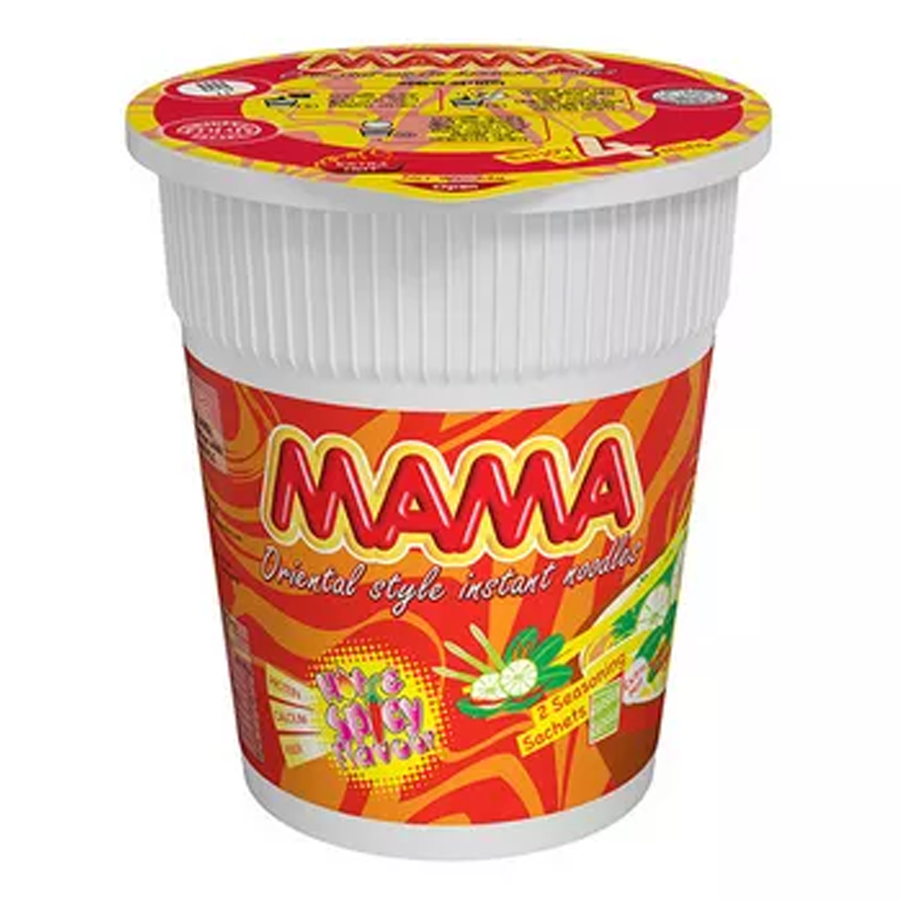 Mama Hot and Spicy Flavour Oriental Style Instant Noodles