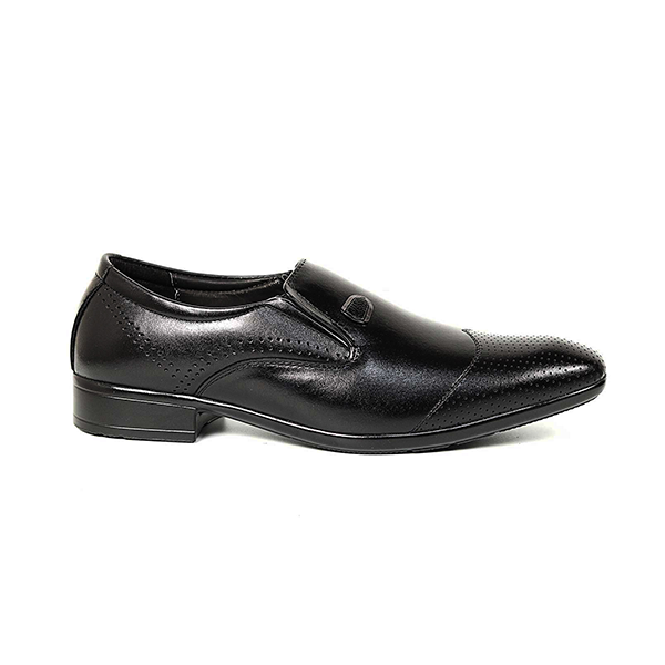 Zays Leather Premium Formal Shoe For Men - Black - SF54